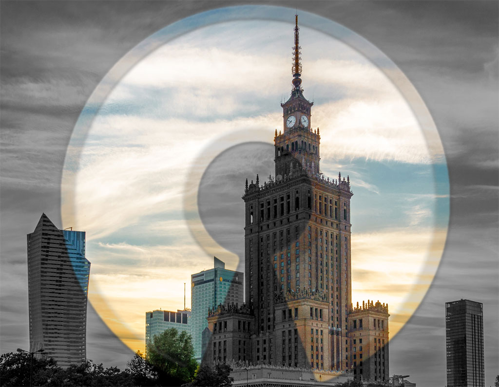 Image of city, Warsaw, Poland by Giuseppe Milo